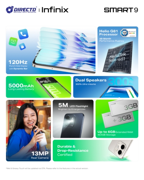 Picture of Infinix Smart 9 [3GB RAM | 64GB ROM]