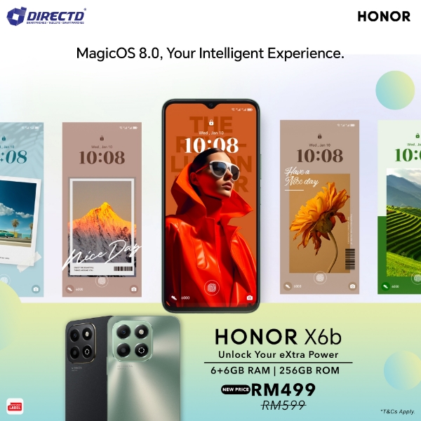 Picture of HONOR X6b [6GB (Expand RAM up to 12GB) | 256GB ROM]