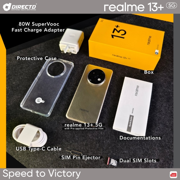 Picture of realme 13+ 5G [12GB+14GB Dynamic RAM | 256GB/512GB ROM] 