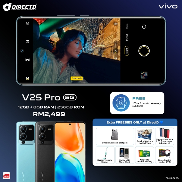 Picture of VIVO V25 PRO 5G [12GB+8GB RAM | 256GB ROM] + FREEBIES