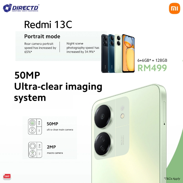 Picture of Xiaomi Redmi 13C [6GB RAM | 128GB ROM]