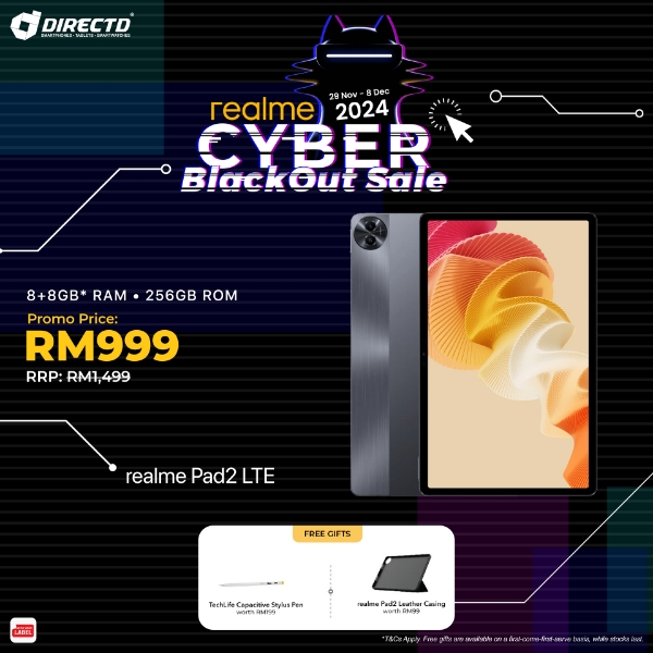 Picture of realme Pad 2 LTE [8GB (up to 16GB) RAM | 256GB ROM]