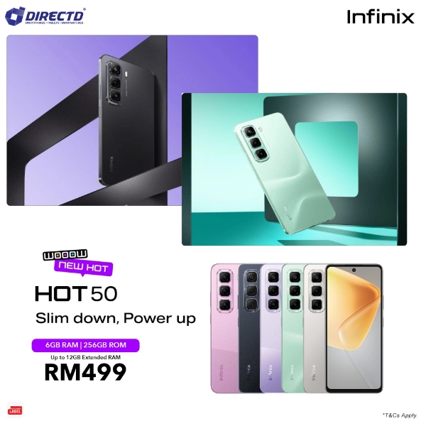 Picture of Infinix Hot 50 [4G | 6GB+6GB RAM | 256GB ROM]