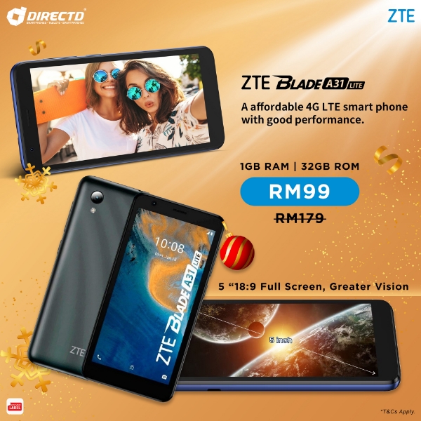 Picture of ZTE Blade A31 Lite [1GB RAM | 32GB ROM]