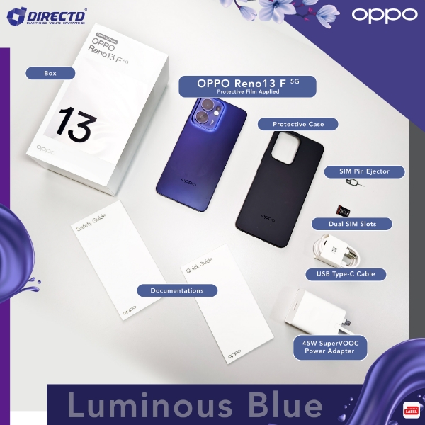 Picture of 🆕OPPO Reno13 F 5G [256GB | 512GB] 