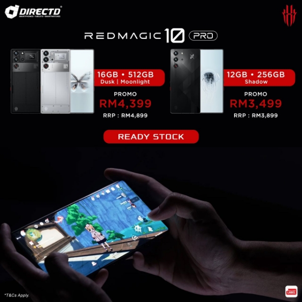 Picture of 🆕REDMAGIC 10 Pro [12+256GB / 16+512GB] IN STOCK NOW