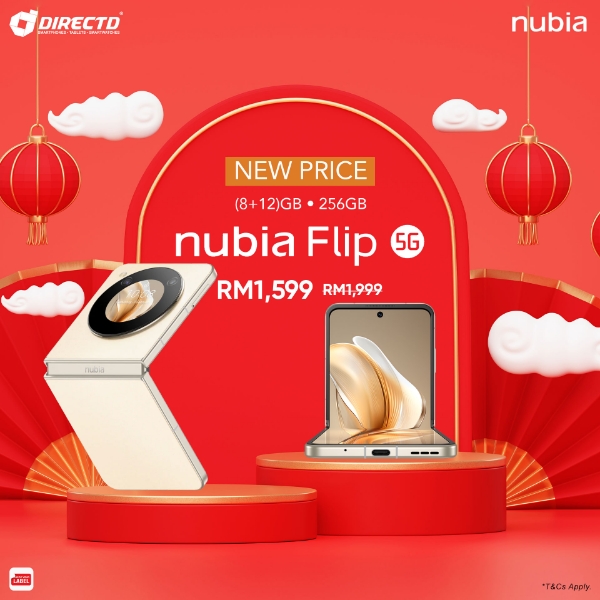 Picture of Nubia Flip 5G [8GB + 12GB Extended RAM | 256GB ROM]