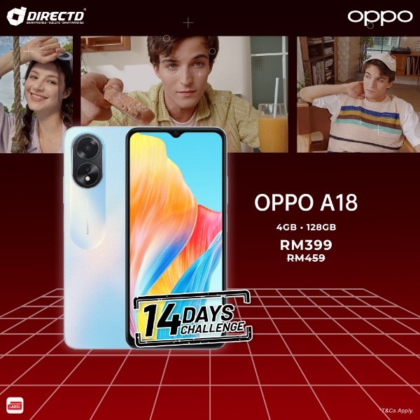Picture of [NEW PRICE] OPPO A18 [4GB RAM | 128GB ROM]