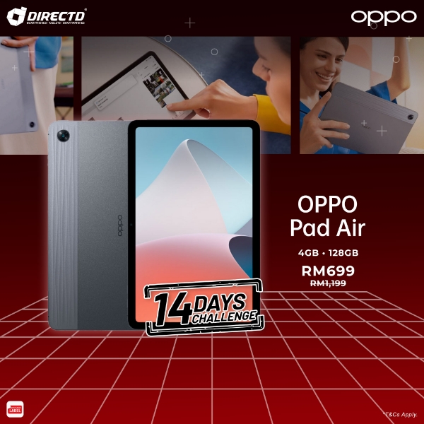 Picture of OPPO Pad Air [4GB RAM | 128GB ROM] 2K Display with 4 Stereo Speakers Multi-Screen Connect | Powerful Performance