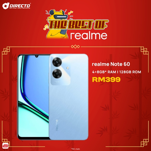 Picture of realme Note 60 [4GB+8GB Dynamic RAM* | 128GB ROM]