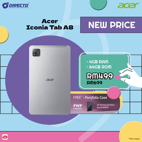 Picture of [NEW PRICE] ICONIA Tab A8 [4GB RAM | 64GB ROM]