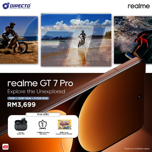 Picture of realme GT 7 Pro 5G | GT7 Pro [12GB + 12GB Dynamic RAM | ⁠512GB ROM]