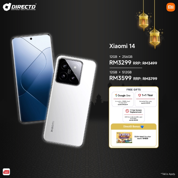 Picture of Xiaomi 14 [12GB RAM | 256GB / 512GB ROM] Free Premium Gifts