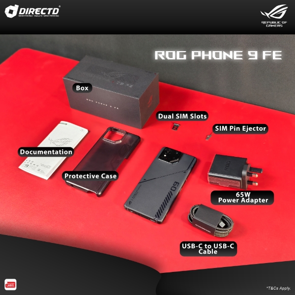 Picture of ROG Phone 9 FE [12GB RAM | 256GB ROM] Rebate RM400 