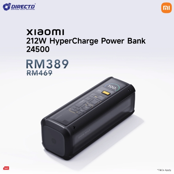 Picture of Xiaomi 212W HyperCharge Power Bank 24500