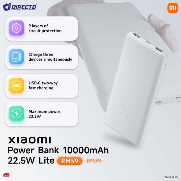 Picture of Xiaomi Power Bank 10000mAh 22.5W Lite