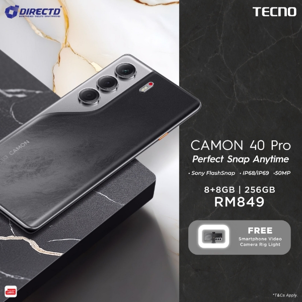 Picture of 🆕TECNO CAMON 40 Pro [8+8GB RAM | 256GB ROM]