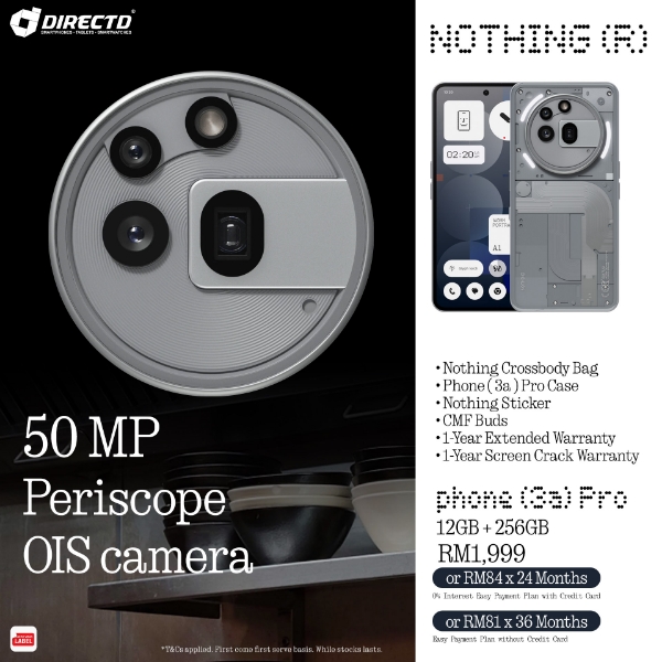Picture of 🆕Nothing Phone (3a) Pro [12GB RAM | 256GB ROM] 