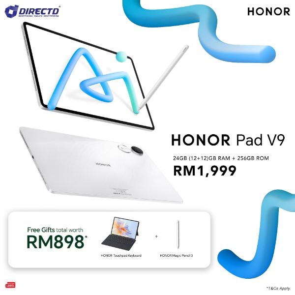 Picture of 🆕 HONOR Pad V9 WiFi [12GB RAM | 256GB ROM]