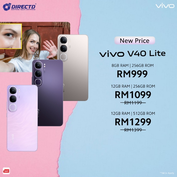 Picture of [NEW PRICE] vivo V40 Lite 5G [12GB RAM | 256GB/512GB]