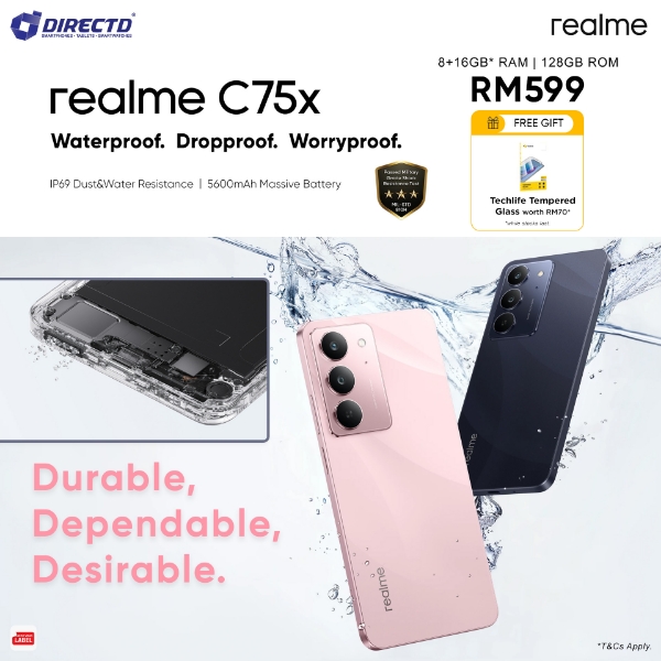 Picture of 🆕realme C75x [8GB RAM | 128GB ROM]