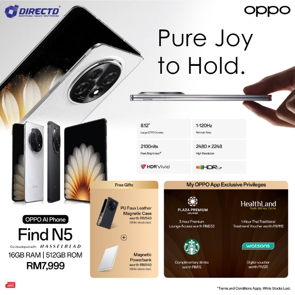 Picture of 🆕OPPO Find N5 [16GB RAM | 512GB ROM]