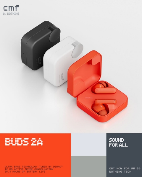 Picture of 🆕 CMF Buds 2a