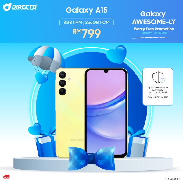 Picture of [NEW PRICE] Samsung Galaxy A15 [8GB RAM | 256GB ROM]