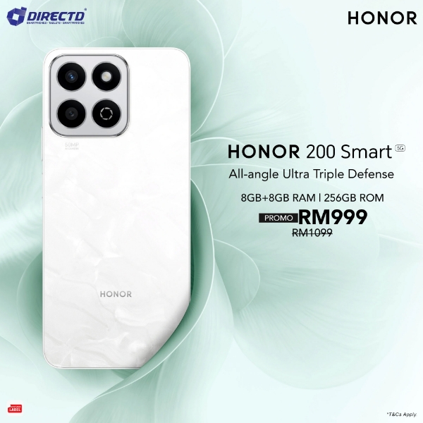 Picture of HONOR 200 Smart 5G [8GB+8GB RAM | 256GB ROM]