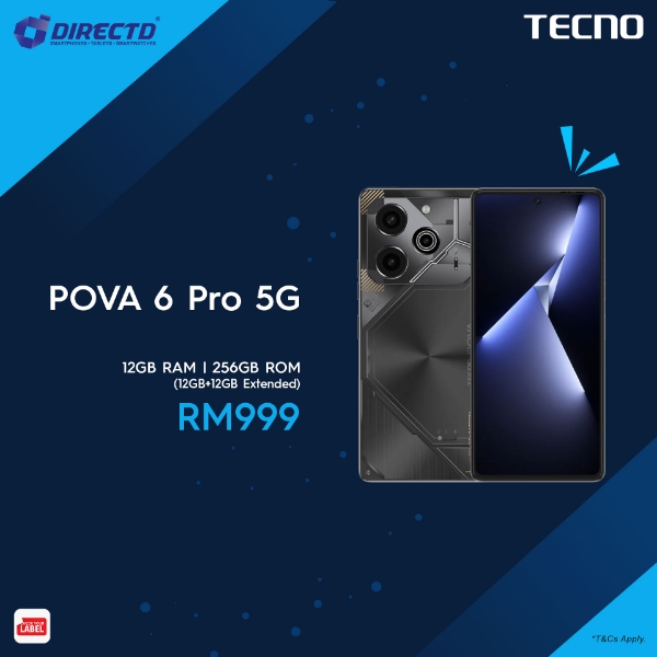 Picture of TECNO POVA 6 Pro 5G [12GB RAM | 256GB ROM]