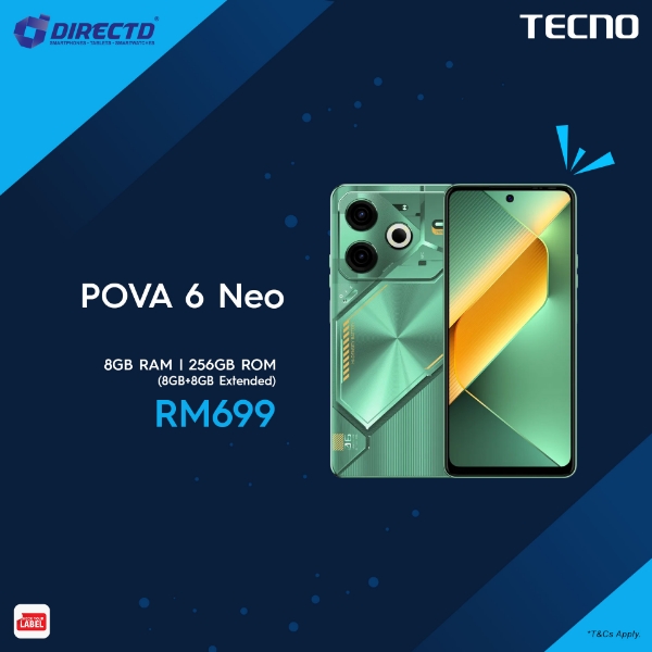 Picture of TECNO POVA 6 Neo [8GB RAM | 256GB ROM]
