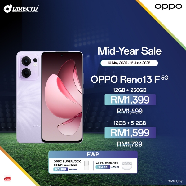 Picture of OPPO Reno13 F 5G [256GB | 512GB] 