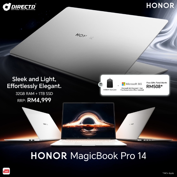Picture of 🆕 HONOR MagicBook Pro 14 [32GB+1TB]