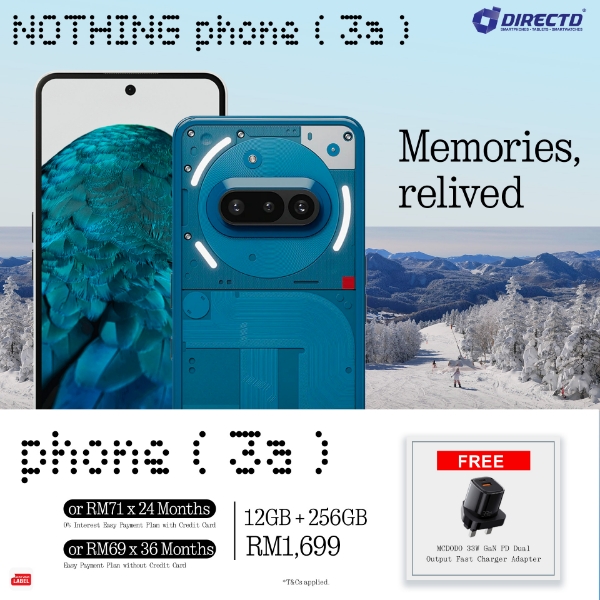 Picture of Nothing Phone (3a) [12GB RAM | 256GB ROM] Ready Stock