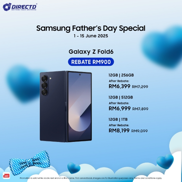Picture of Samsung Galaxy Z Fold6 5G [256GB | 512GB | 1TB] Enjoy RM900 rebate 