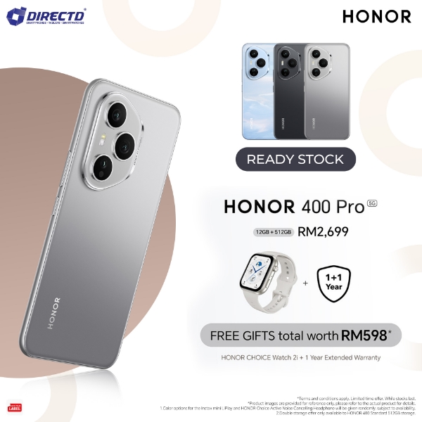 Picture of 🆕 HONOR 400 Pro [12GB RAM | 512GB ROM] Get GIFTS