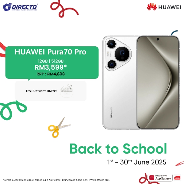 Picture of [NEW PRICE] HUAWEI Pura 70 Pro [12GB RAM | 512GB ROM]