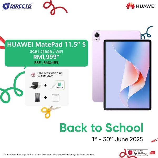 Picture of [NEW PRICE] HUAWEI MatePad 11.5"S WiFi [8GB+256GB]