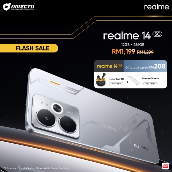 Picture of 🆕 realme 14 5G [12GB RAM | 256GB ROM] Ready Stock +  FREEBIES