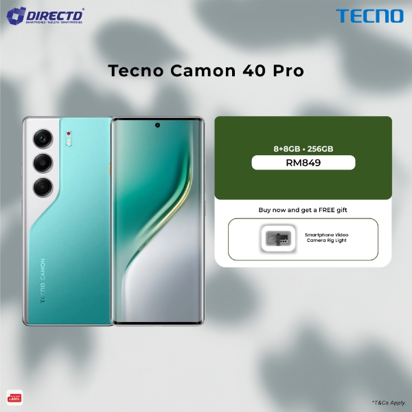 Picture of 🆕TECNO CAMON 40 Pro [8+8GB RAM | 256GB ROM]