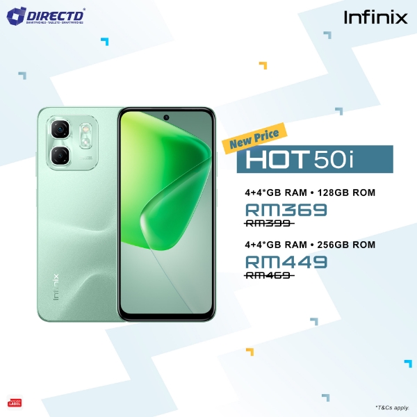 Picture of Infinix Hot 50i [4GB+4GB RAM | 128GB / 256GB ROM]