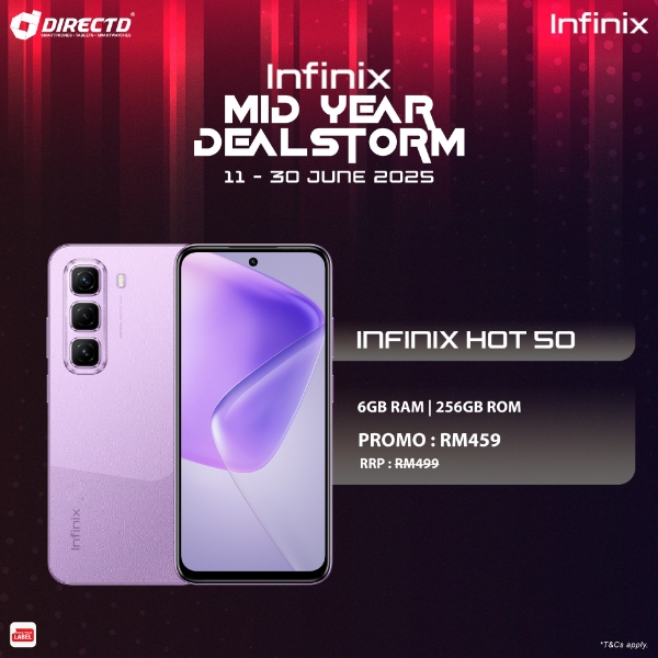 Picture of Infinix Hot 50 [4G | 6GB+6GB RAM | 256GB ROM]