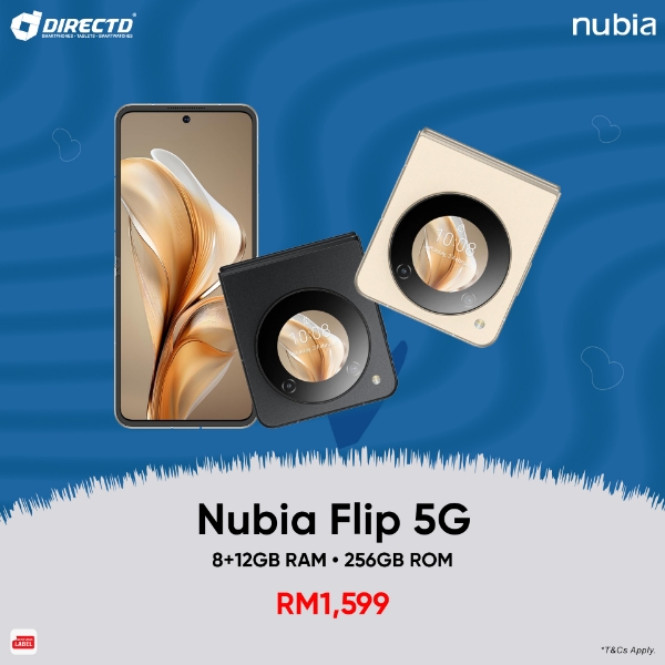 Picture of nubia Flip 5G [8GB + 12GB Extended RAM | 256GB ROM]