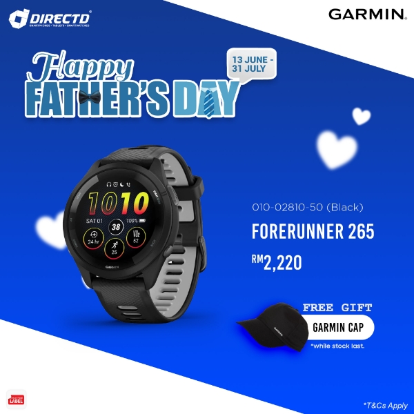 Picture of GARMIN | Forerunner 265 - Black 46mm