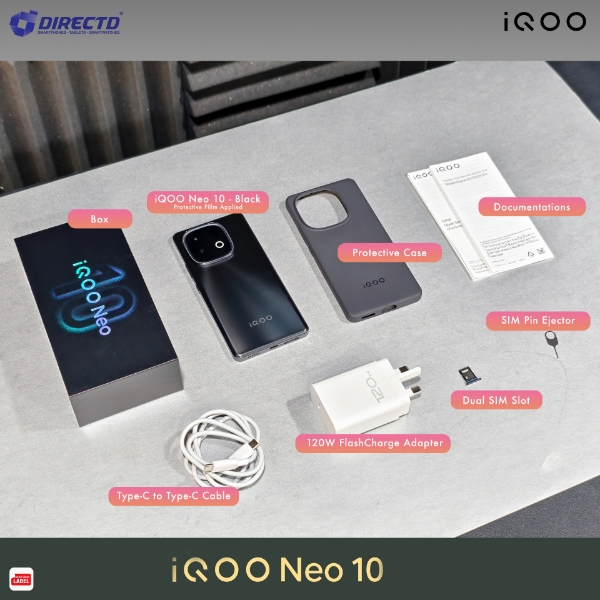 Picture of iQOO Neo 10 5G [16GB+16GB RAM | 512GB ROM]