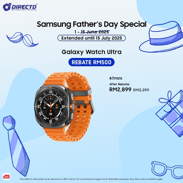 Picture of Samsung Galaxy Watch Ultra (LTE, 47mm) Enjoy RM500 rebate + Up to 36 months 0% Ezy Payment by Credit Card