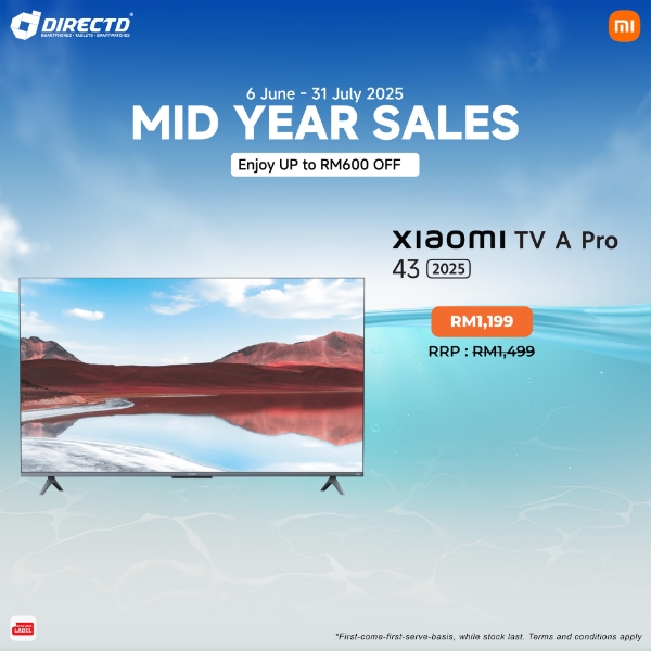 Picture of Xiaomi TV A Pro 2025 43” / 55”