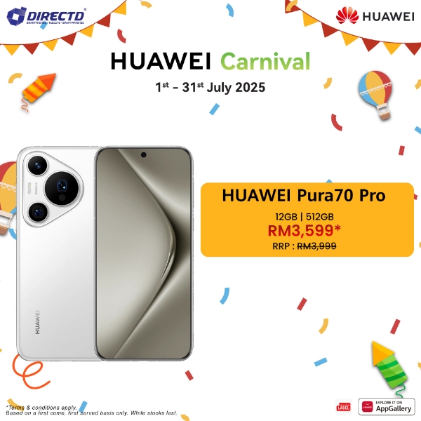 Picture of [NEW PRICE] HUAWEI Pura 70 Pro [12GB RAM | 512GB ROM]