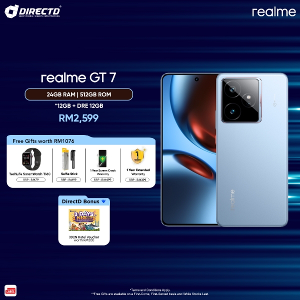 Picture of 🆕 realme GT 7 [12GB+12GB RAM | 512GB ROM] FREEBIES