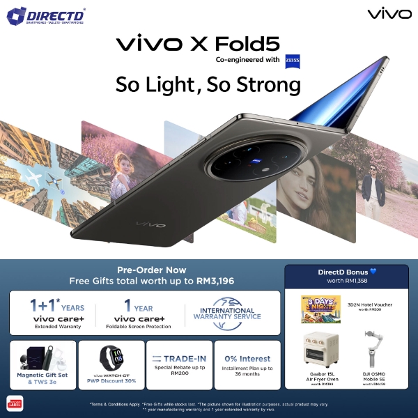 Picture of 🆕 vivo X Fold5 | Pre-Order Now & Get Free Gifts worth up to RM3196